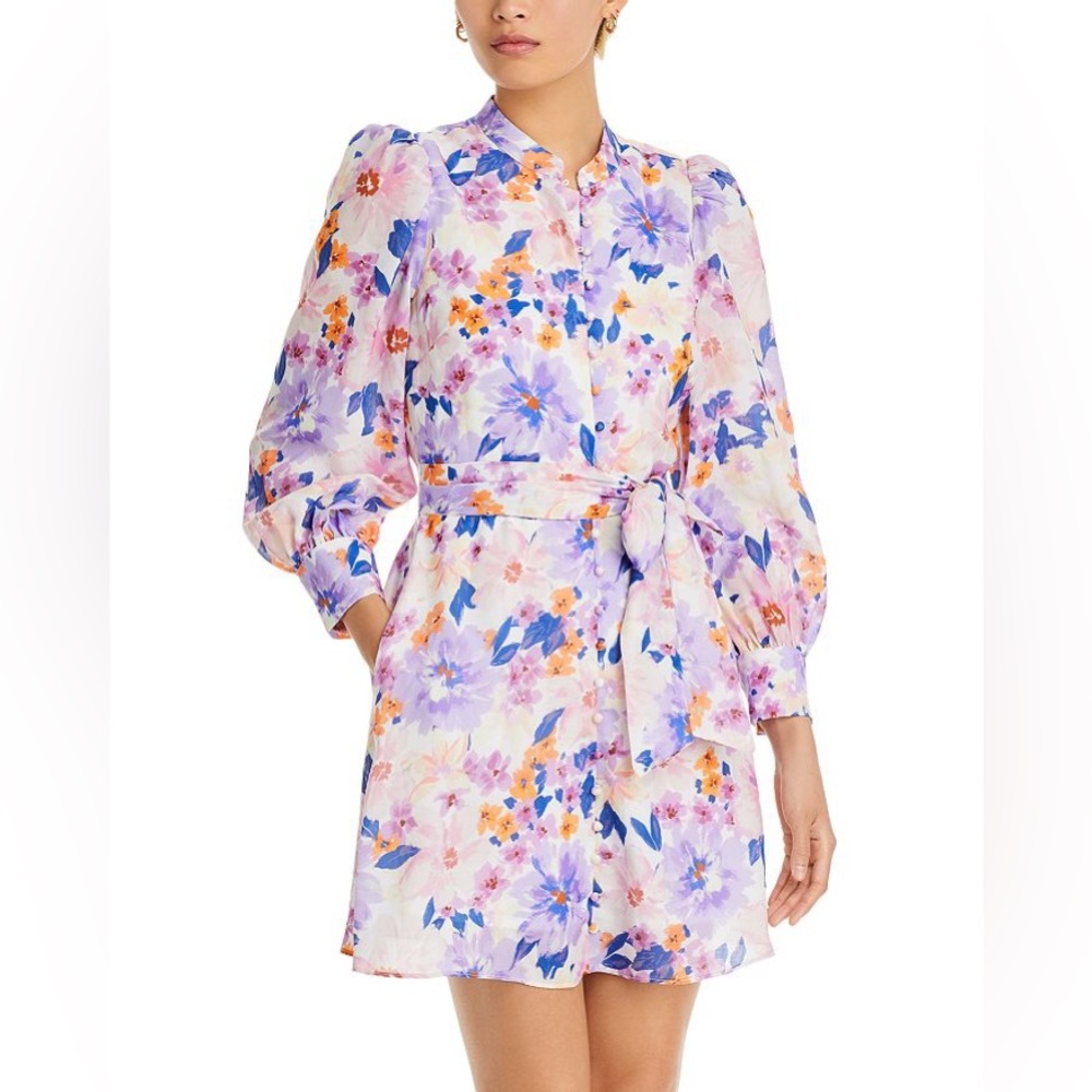 Lucy Paris Nikole Floral Print Dress